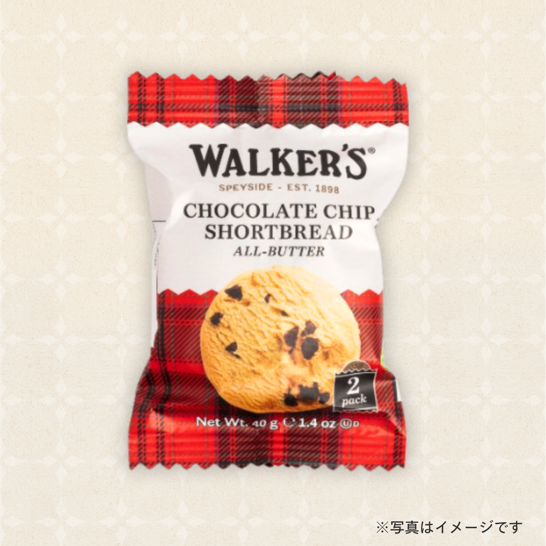 ウォーカー ショートブレッドチョコチップ 40g(2枚入)