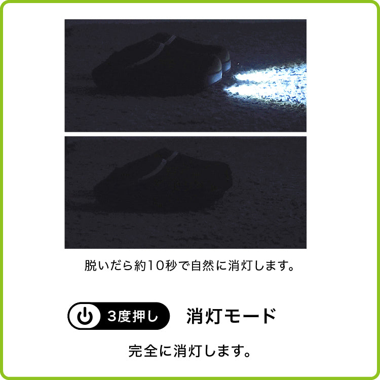 SONAENO 防災ライトルームシューズ