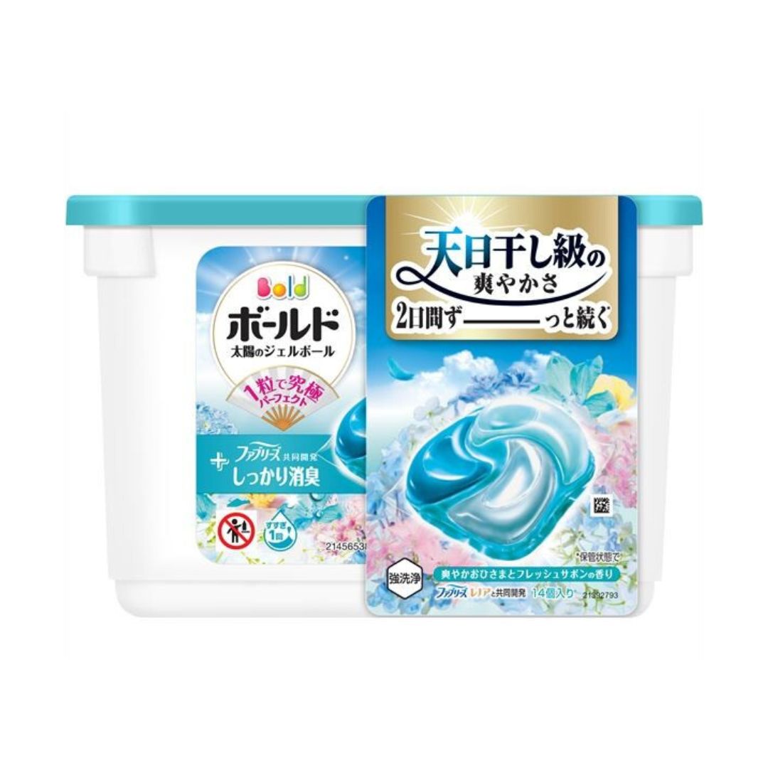 P&G ボールド ジェルボール 4D 爽やかおひさまとフレッシュサボンの香り(14個入)