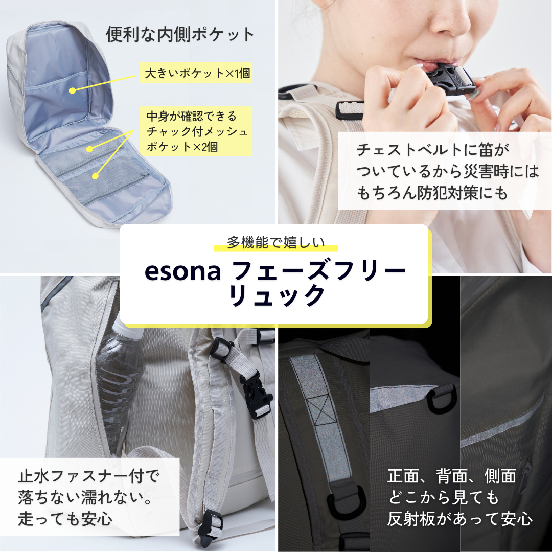 【3人用】防災リュック&グッズ61点セット