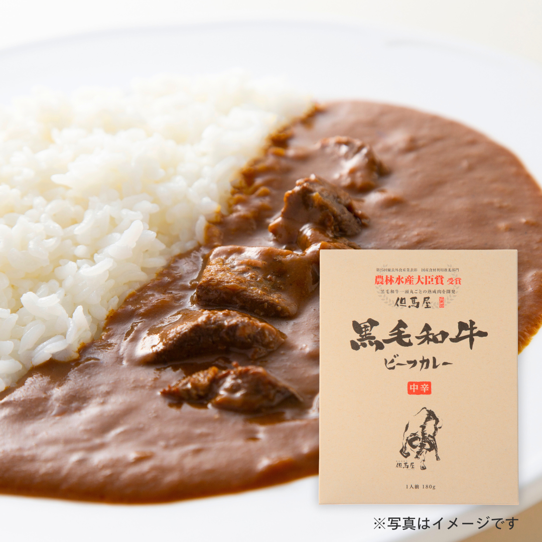 ミッション 但馬屋 黒毛和牛ビーフカレー 200g