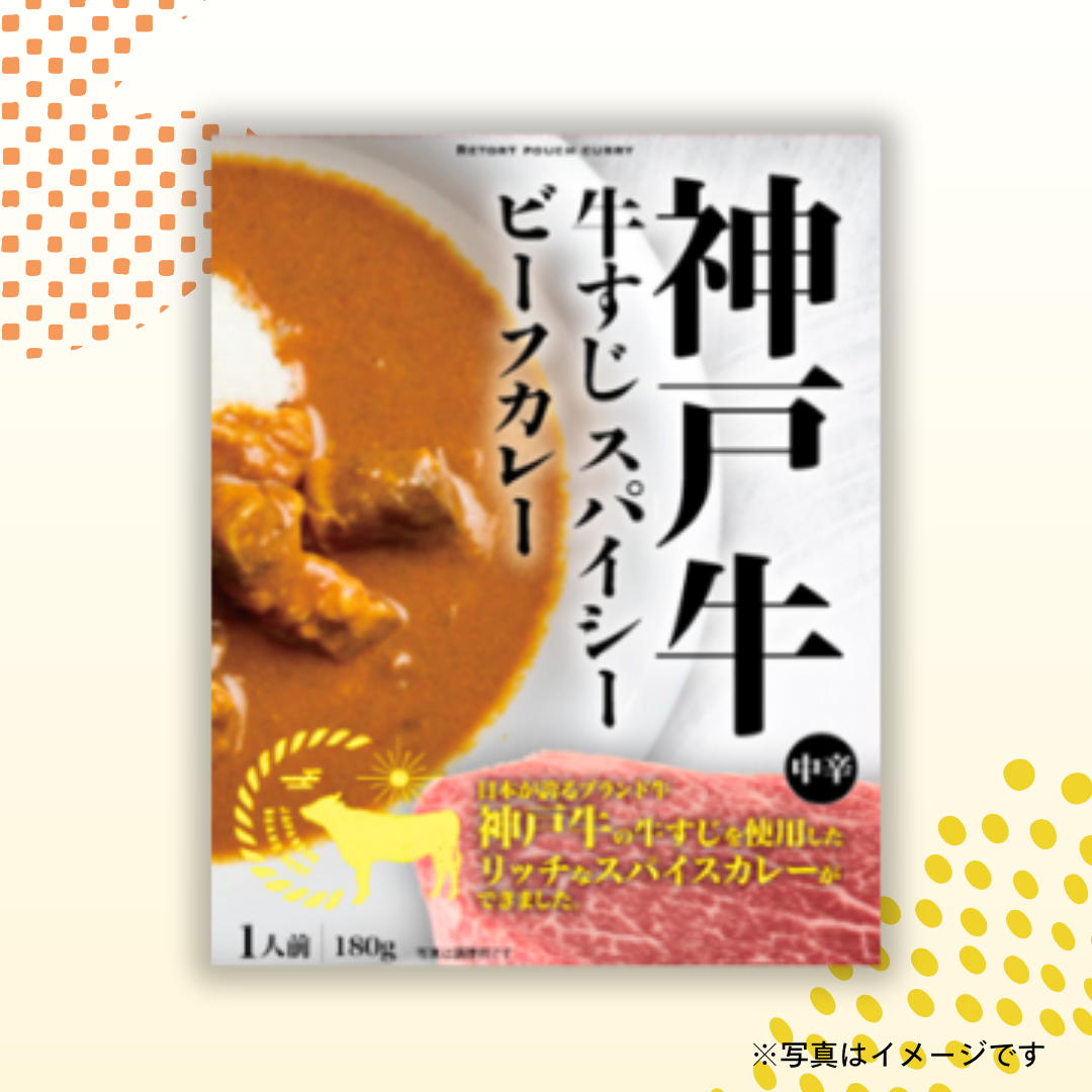 ミッション 神戸牛すじ スパイシービーフカレー 160g
