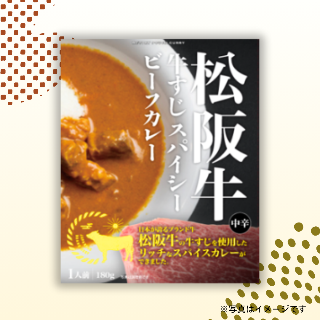 ミッション 松阪牛すじ スパイシービーフカレー 160g