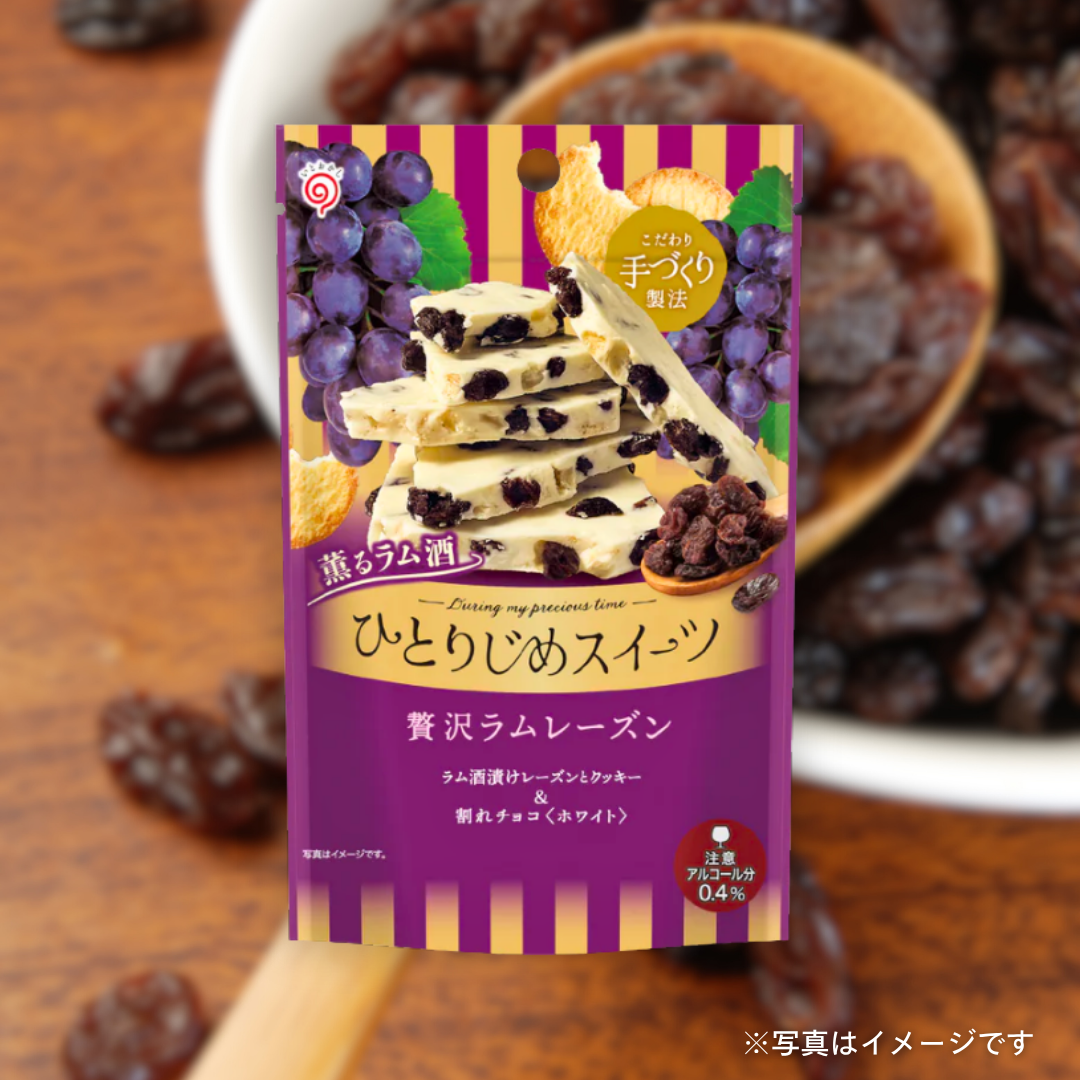 栄光堂ファクトリ ひとりじめスイーツ 贅沢ラムレーズン 45g