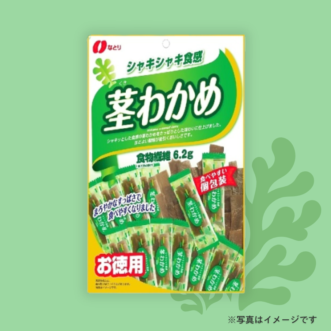 なとり 茎わかめ お徳用 105g