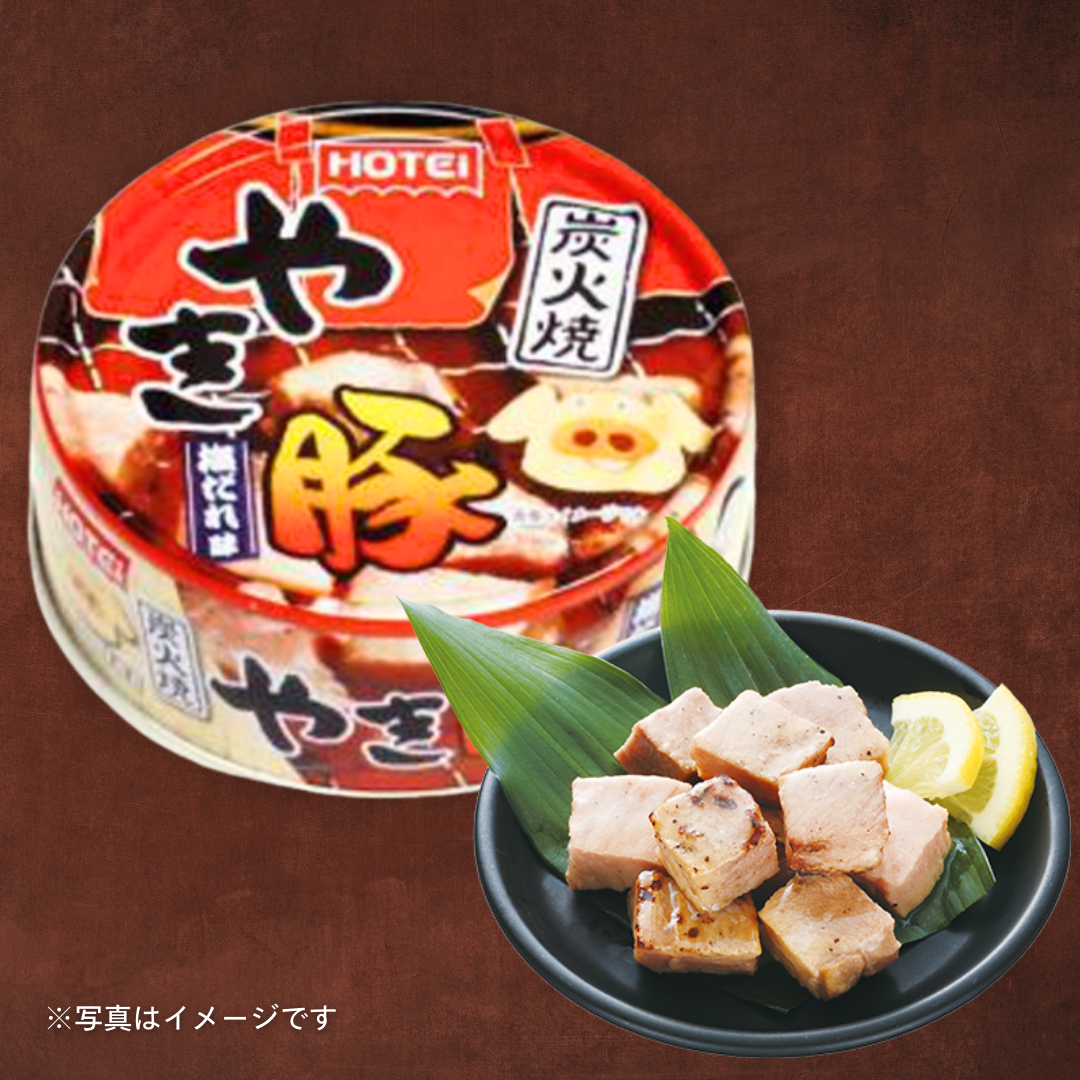 ホテイフーズ 炭火焼 やき豚 塩だれ味 65g | TSUNAGU STORE ホテイフーズ 炭火焼 やき豚 塩だれ味 65g | TSUNAGU STORE
