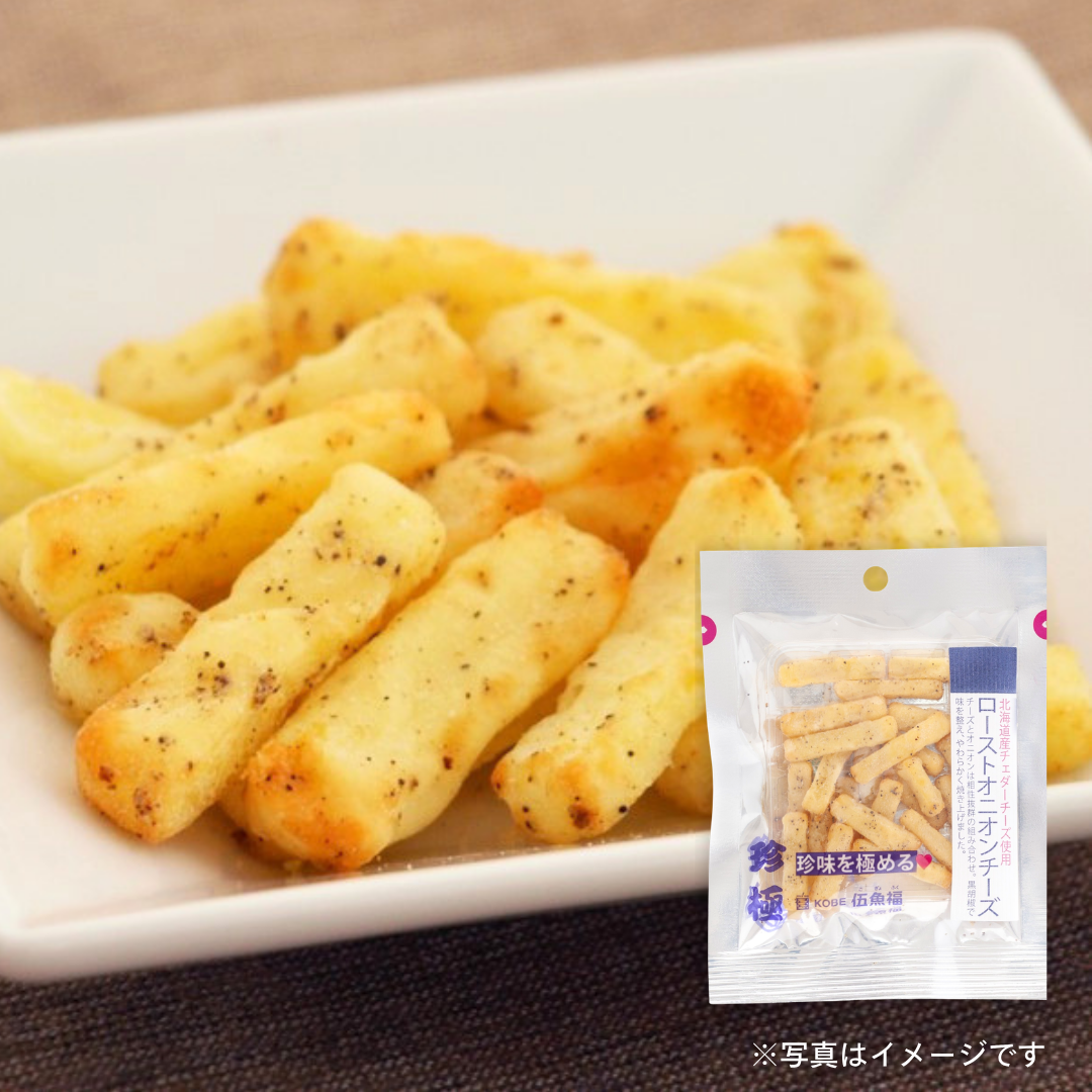 伍魚福 一杯の珍極プレミアム ローストオニオンチーズ(17g)