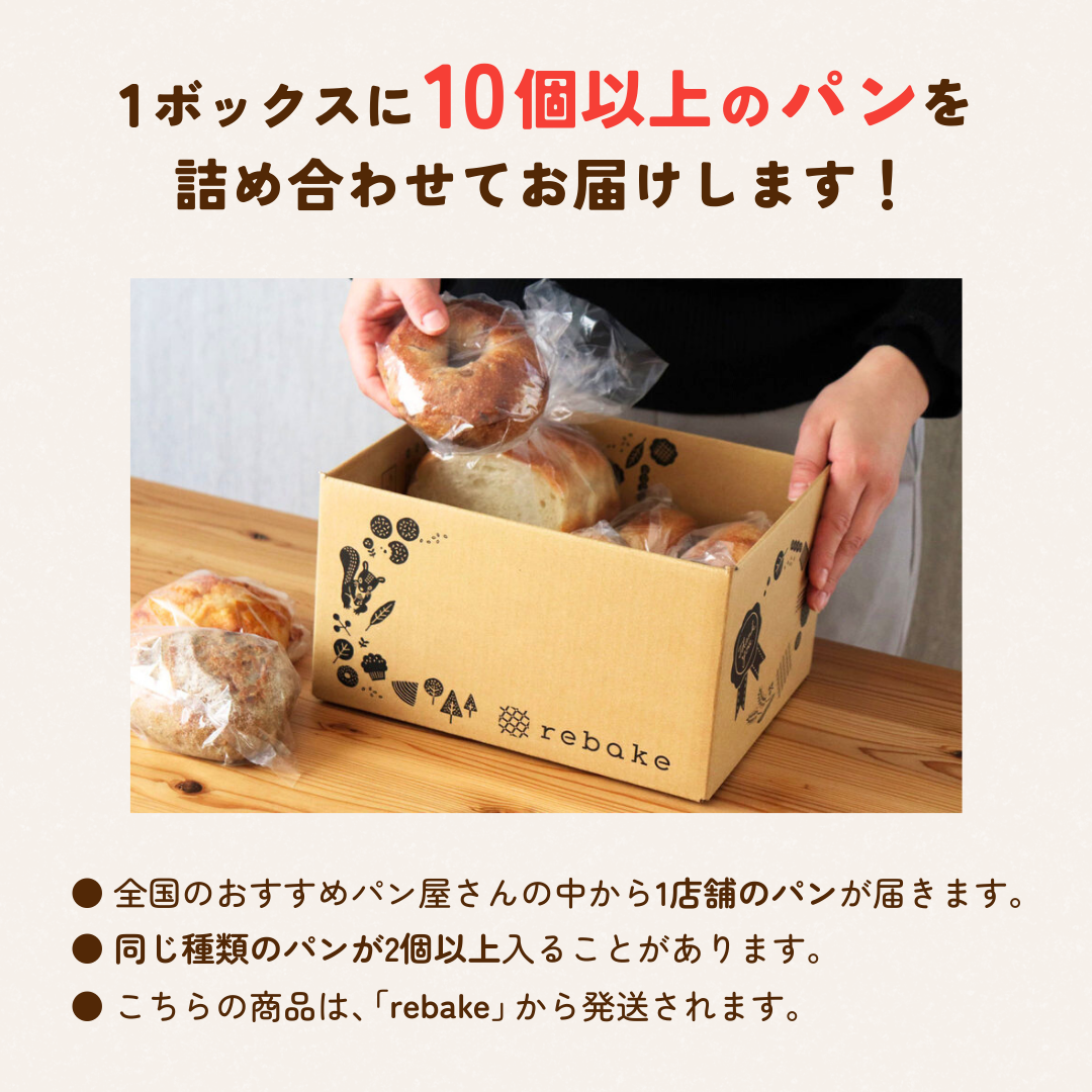 rebake×TSUNAGU tableおたのしみロスパンBOX