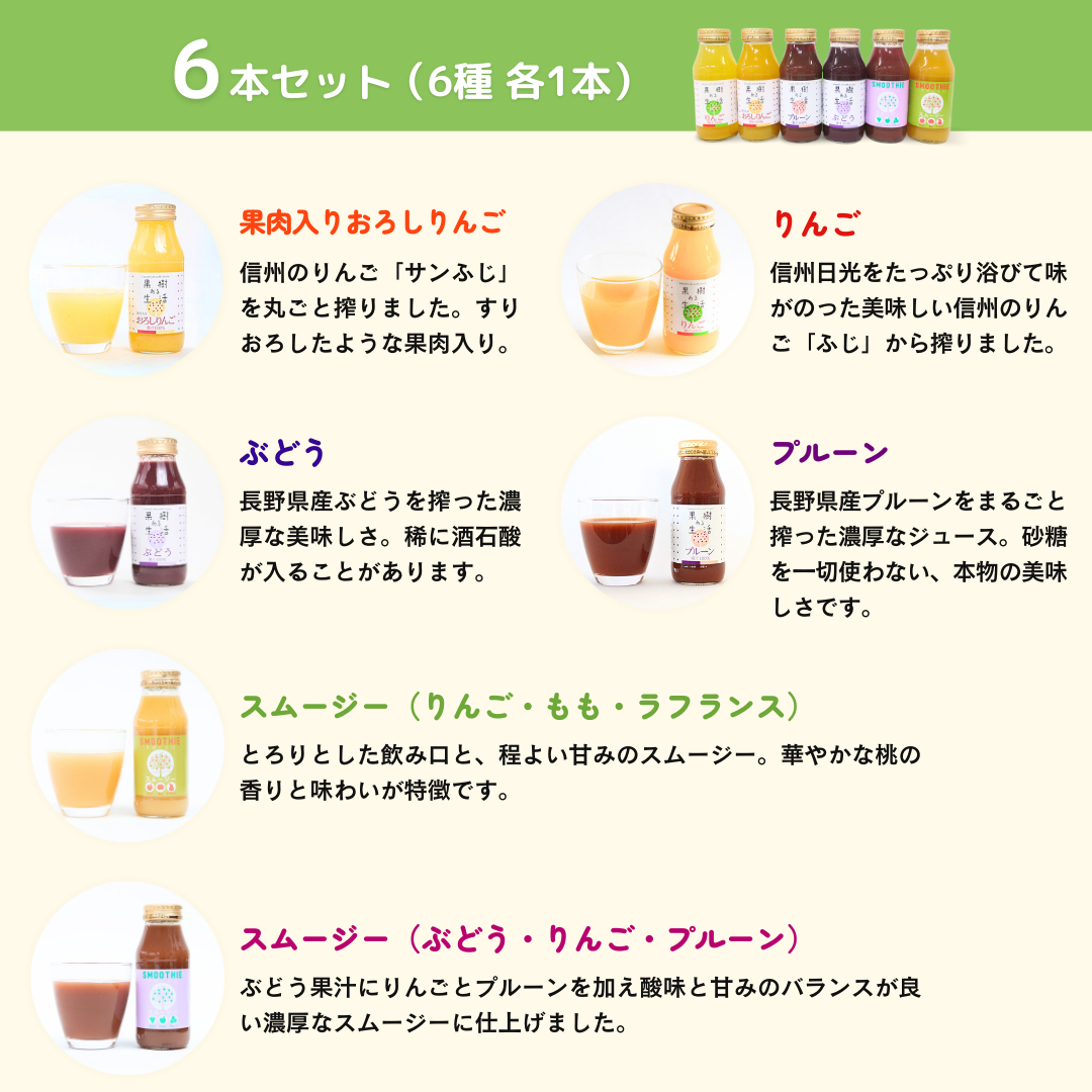 まるごと果汁100% 濃厚ジュース&スムージーセット