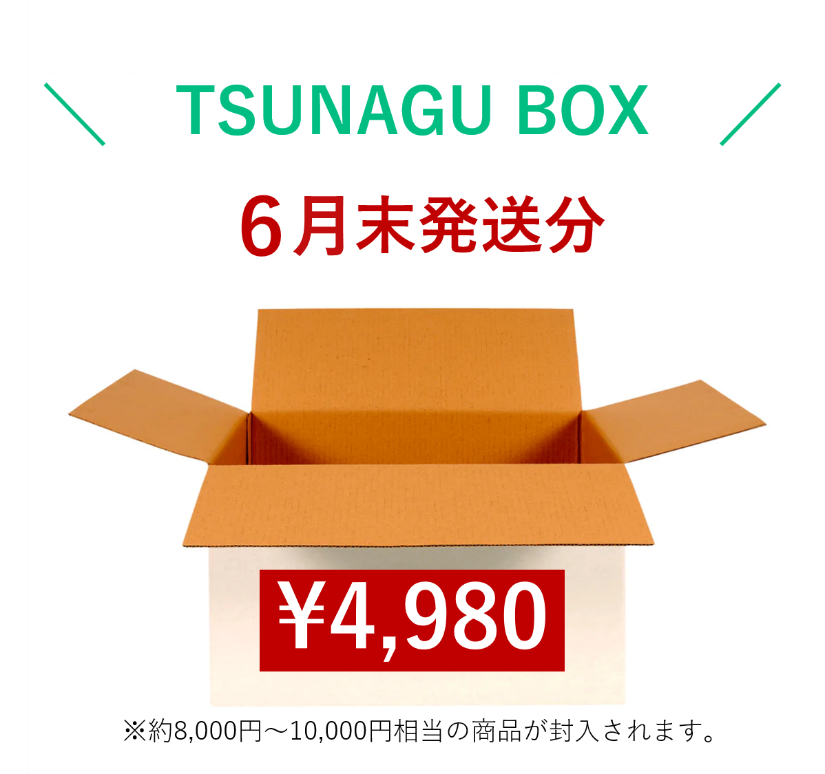 6月発送分!TSUNAGU BOX♪