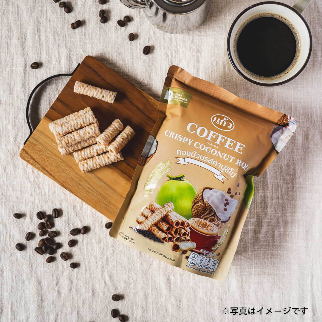 ゲーオ クリスピーココナッツロール コーヒー 96g