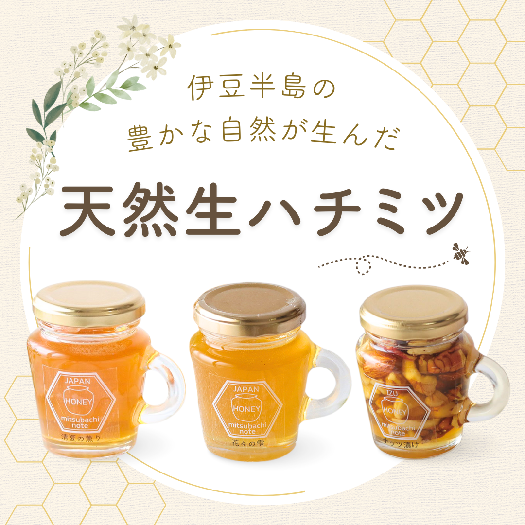天然生ハチミツセット | TSUNAGU STORE 天然生ハチミツセット | TSUNAGU STORE