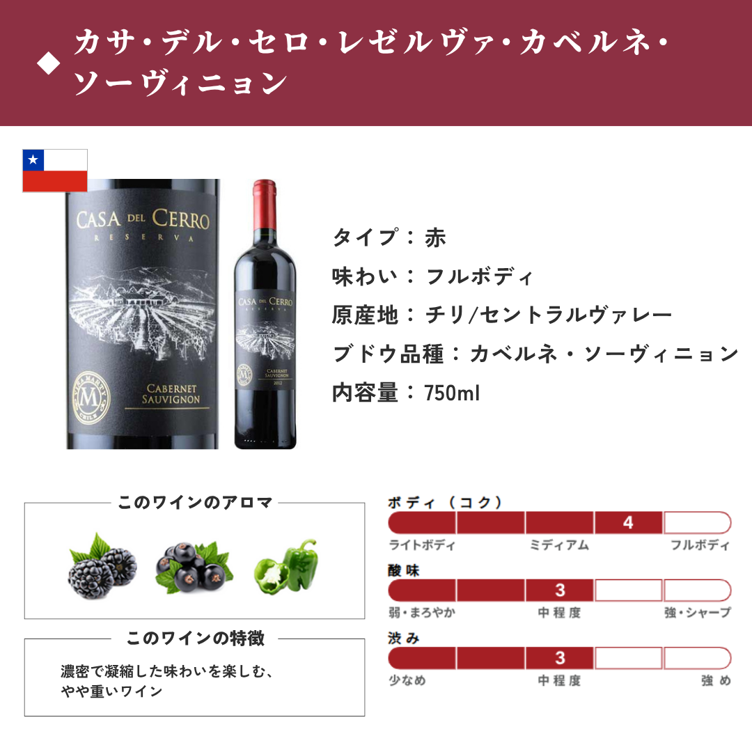 【ギフトBOX入り】カリスマ醸造家ワイン・赤白セット (チリ)
