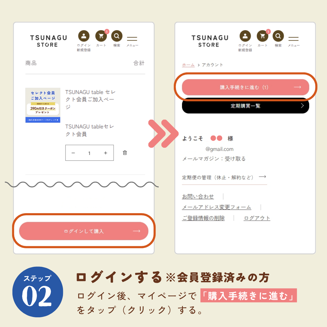 TSUNAGU tableセレクト for Suzuyo
