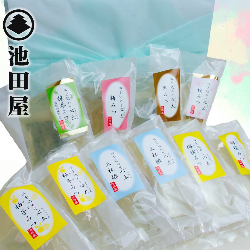 透明すぎるところてん＆生芋こんにゃく