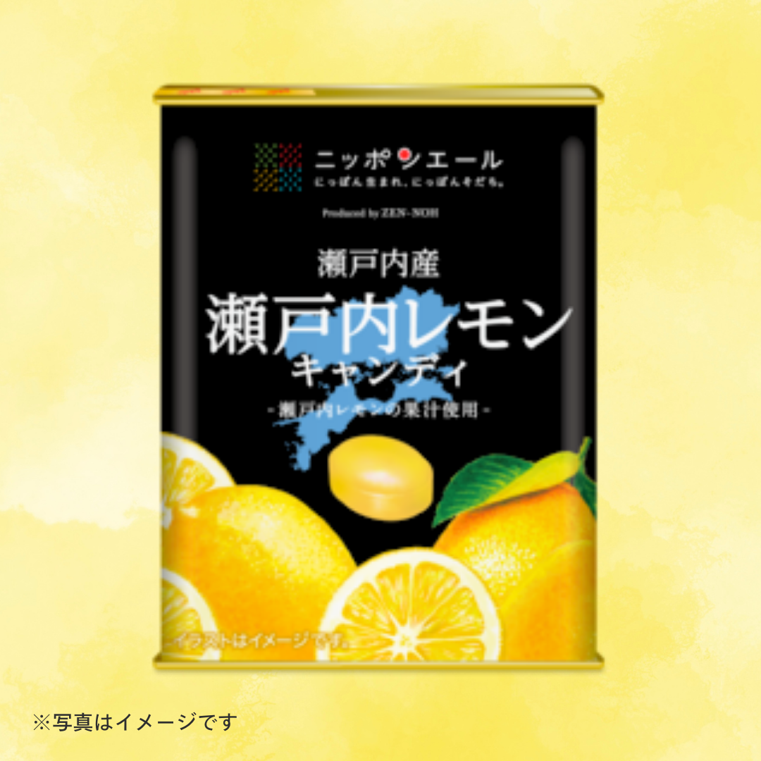 ニッポンエール　広島県産瀬戸内レモンキャンディ（缶）［3個セットで注文可能］［カテエネ限定セール］