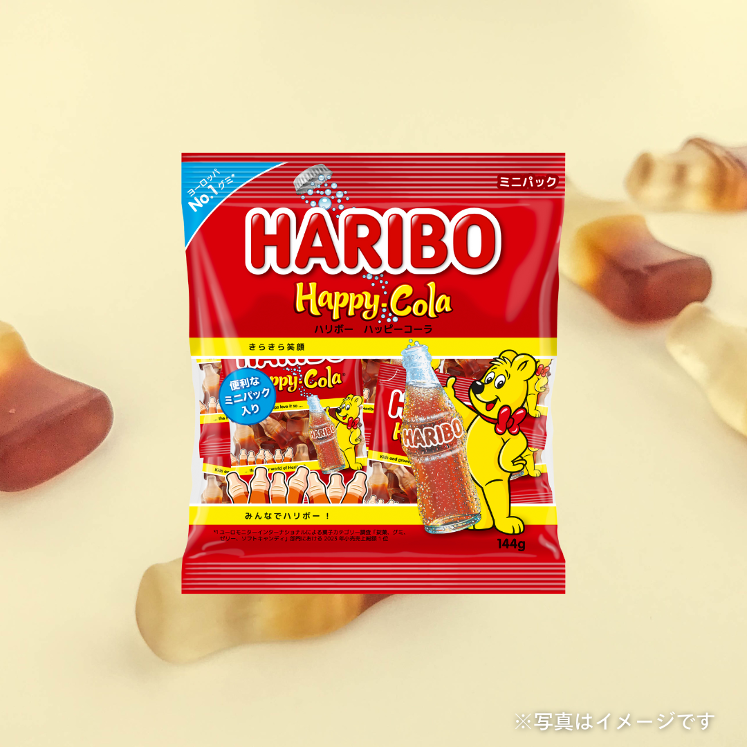 ハリボー　ミニハッピーコーラ 144g［カテエネ限定セール］