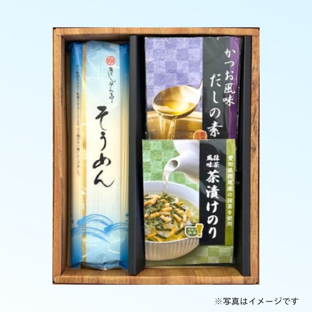 ご飯の友とそうめんギフト