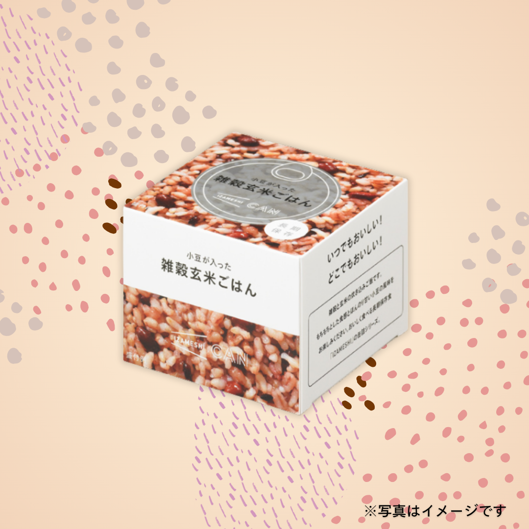 イザメシCAN　小豆が入った雑穀玄米ごはん 170g
