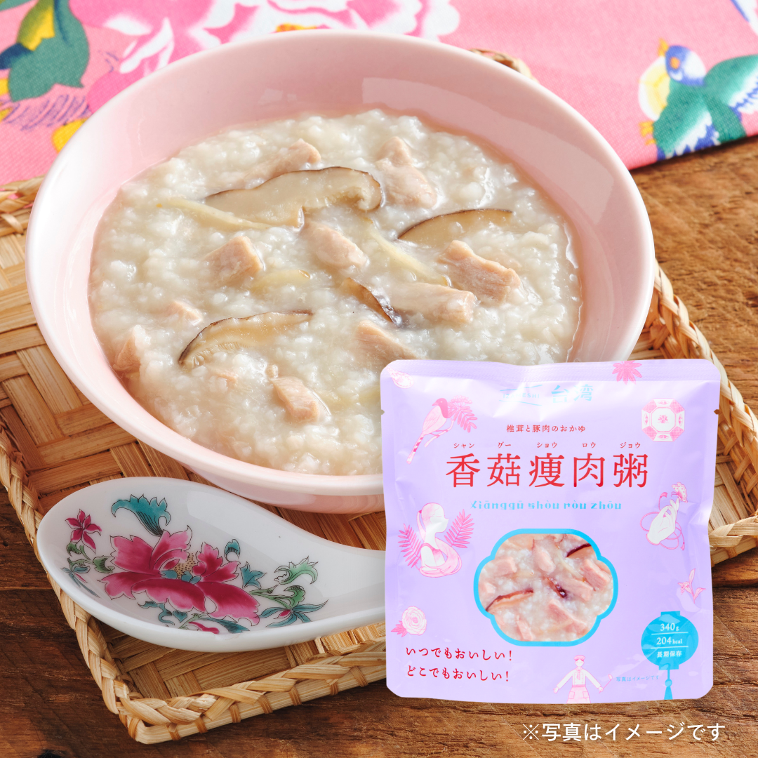 イザメシ　香菇痩肉粥（シャングーショウロウジョウ） 340g
