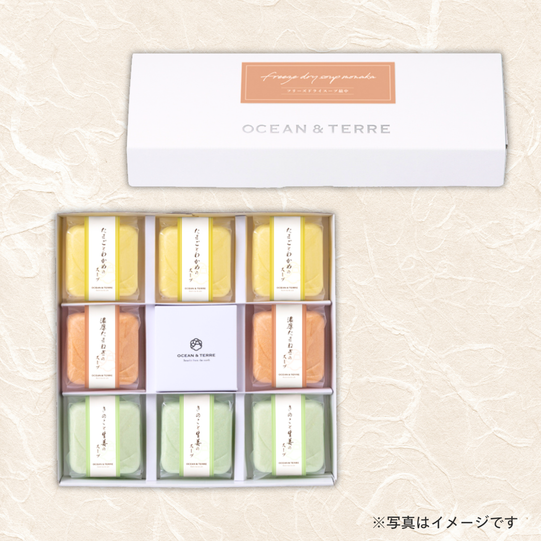 OCEAN&TERRE　フリーズドライスープ最中セットB