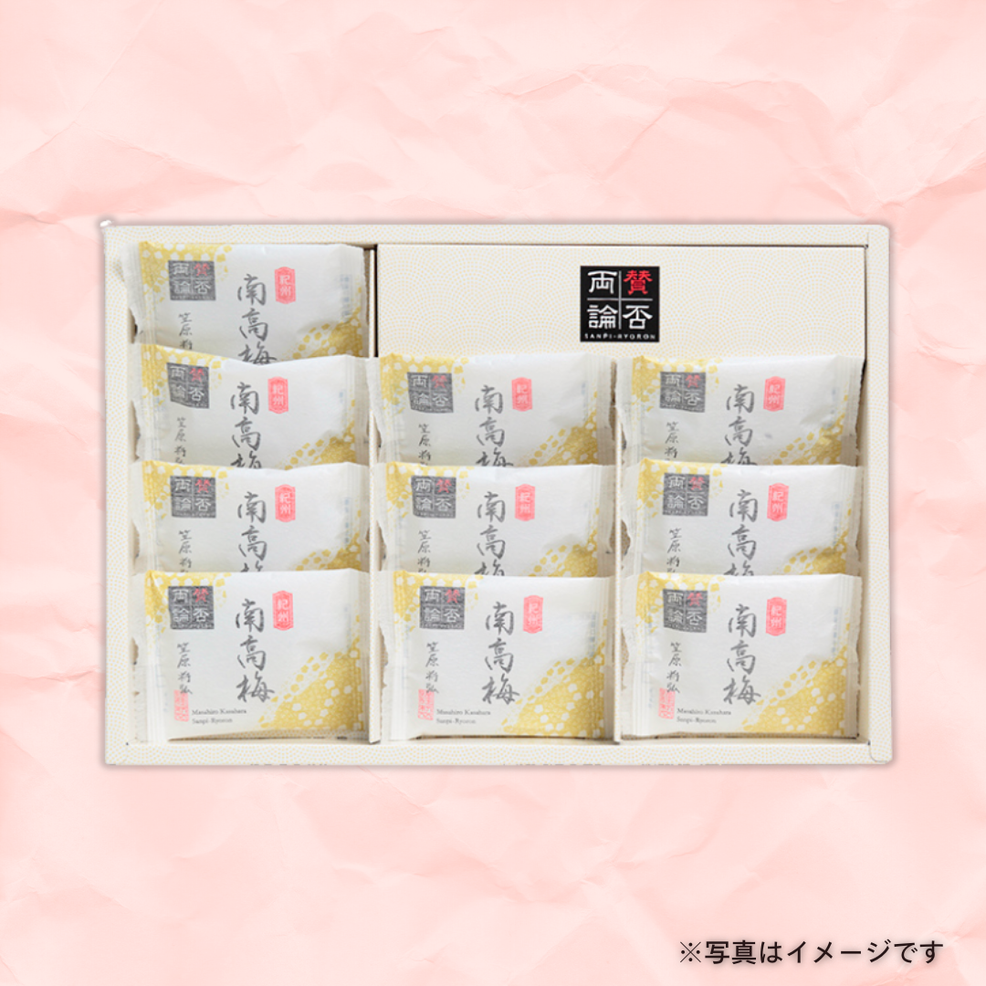 賛否両論　紀州南高梅 梅干し 大粒10個 XKK0455