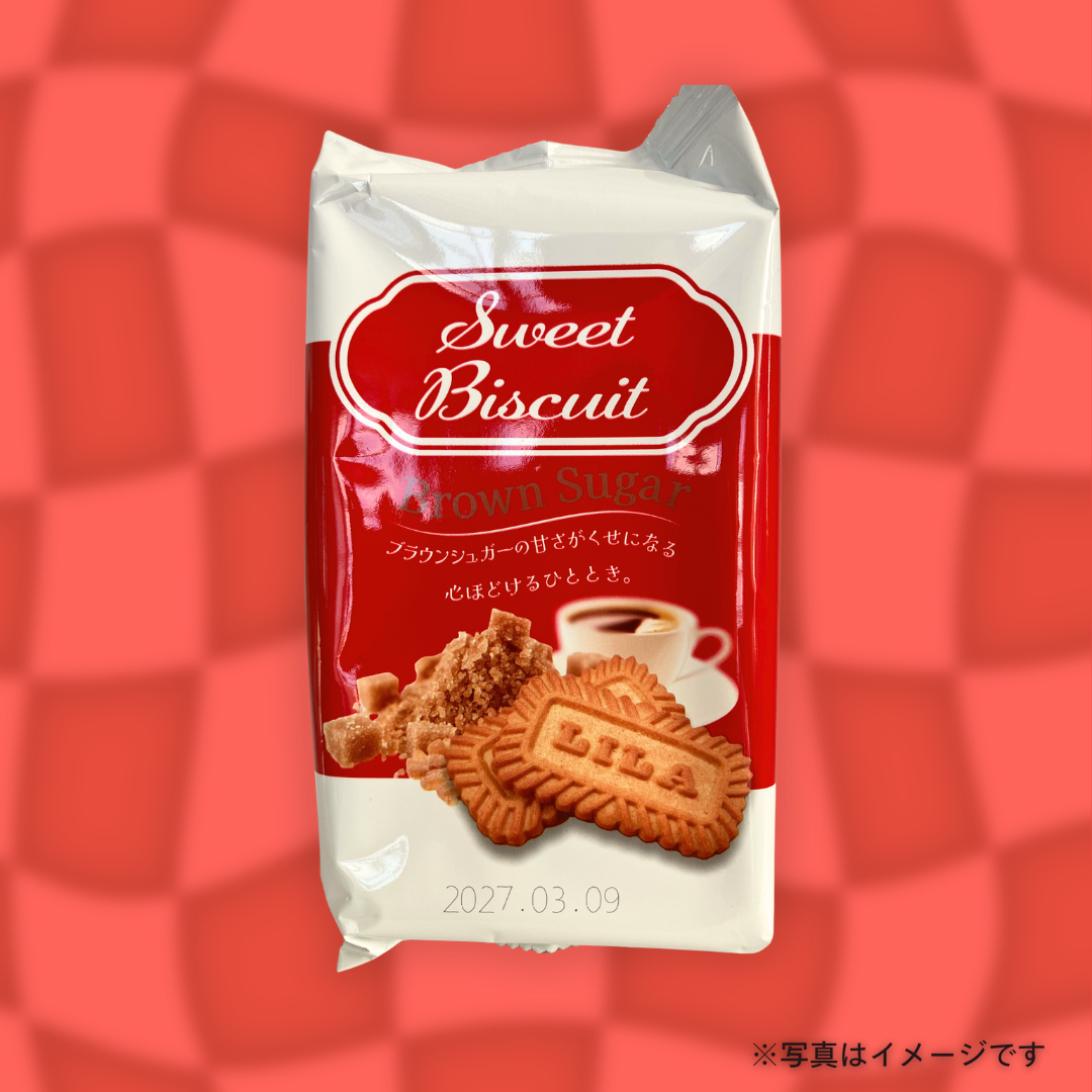 ブラウンシュガースイートビスケット 100g
