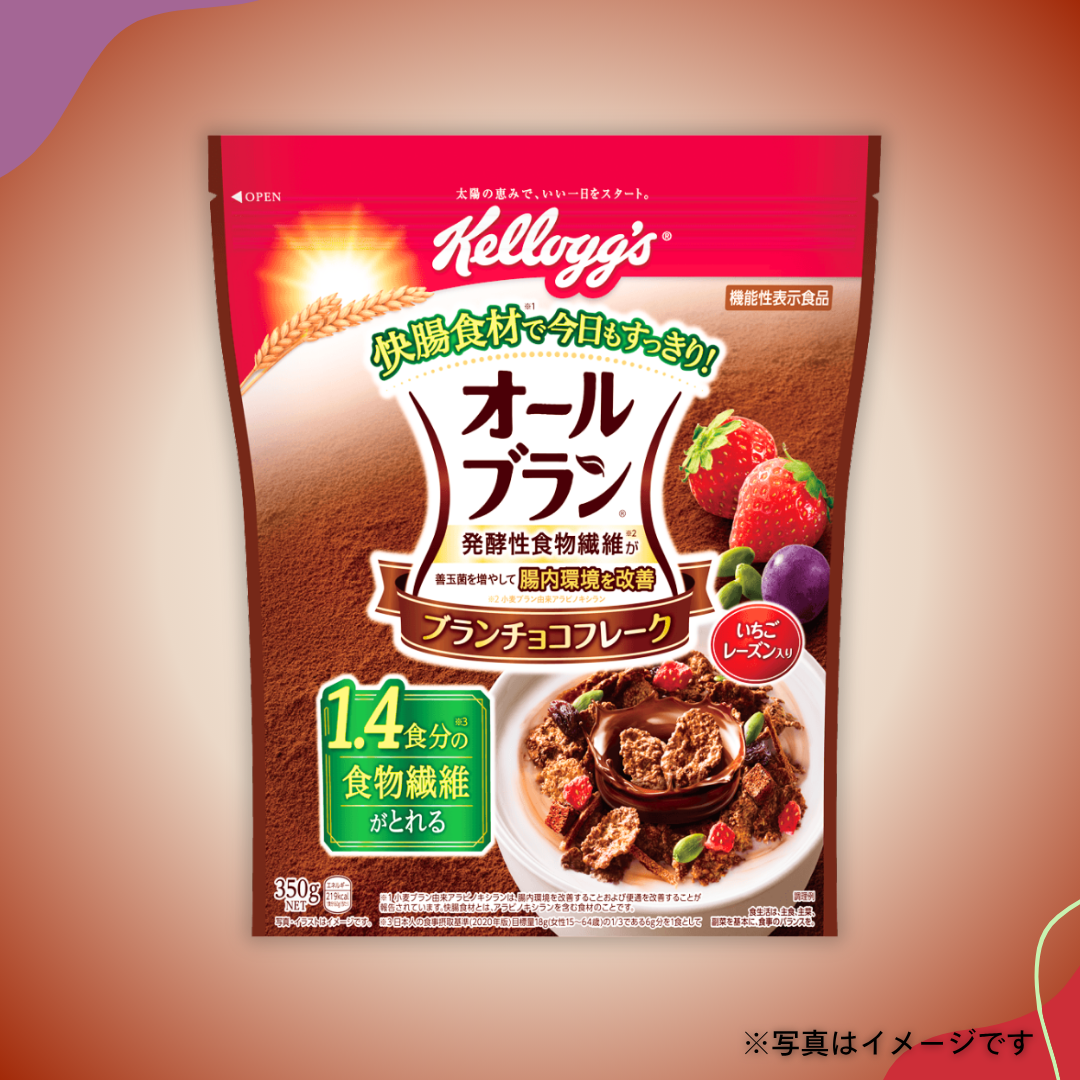 ケロッグ　オールブラン チョコフレーク 350g