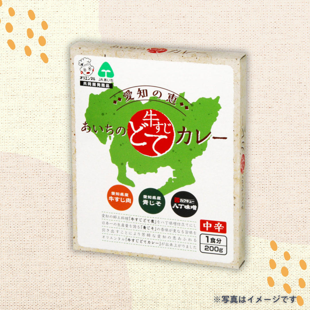 オリエンタル　あいちの牛すじどてカレー 200g