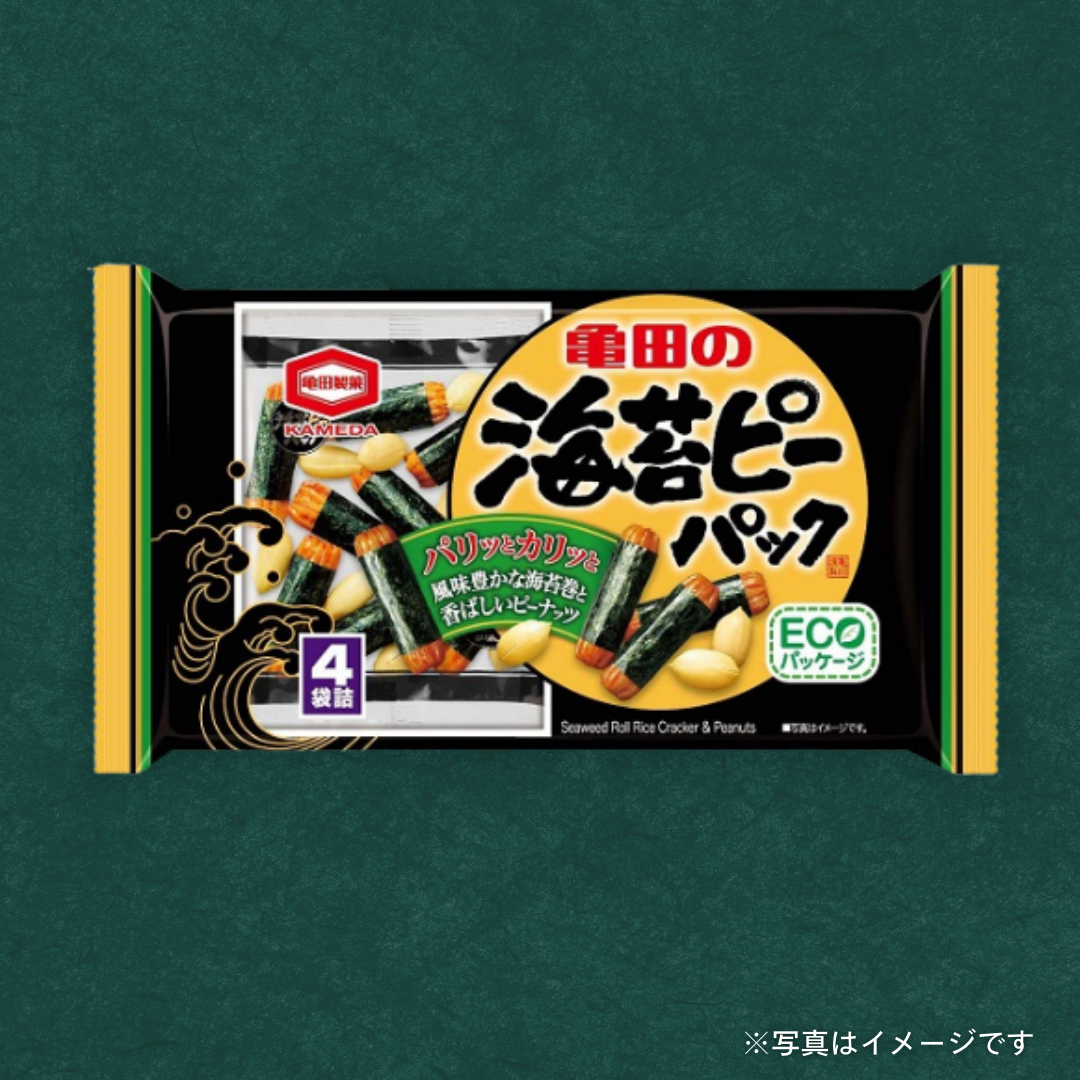 亀田製菓 　海苔ピーパック 85g