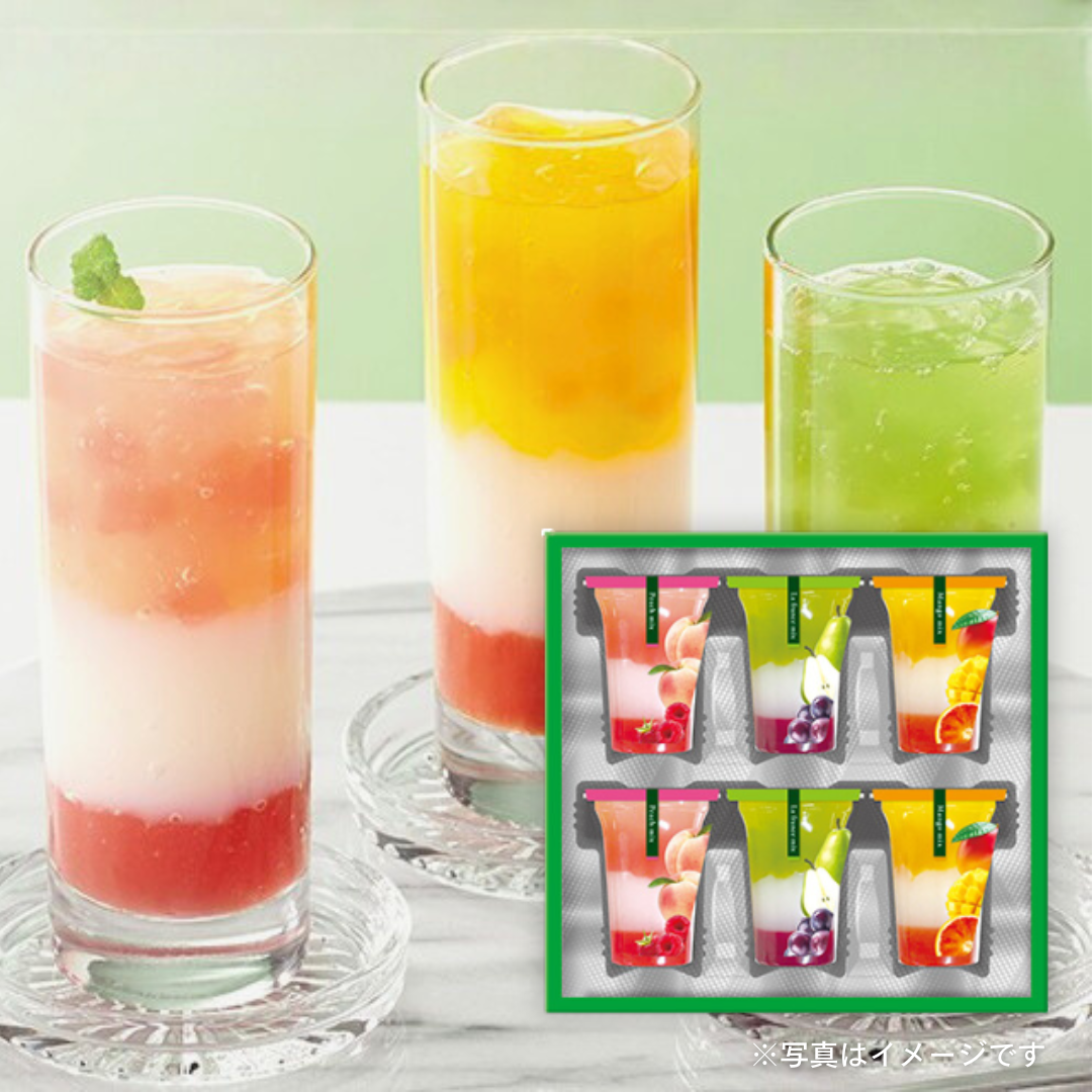 中島大祥堂　3層デザート ジュレパフェ 6号