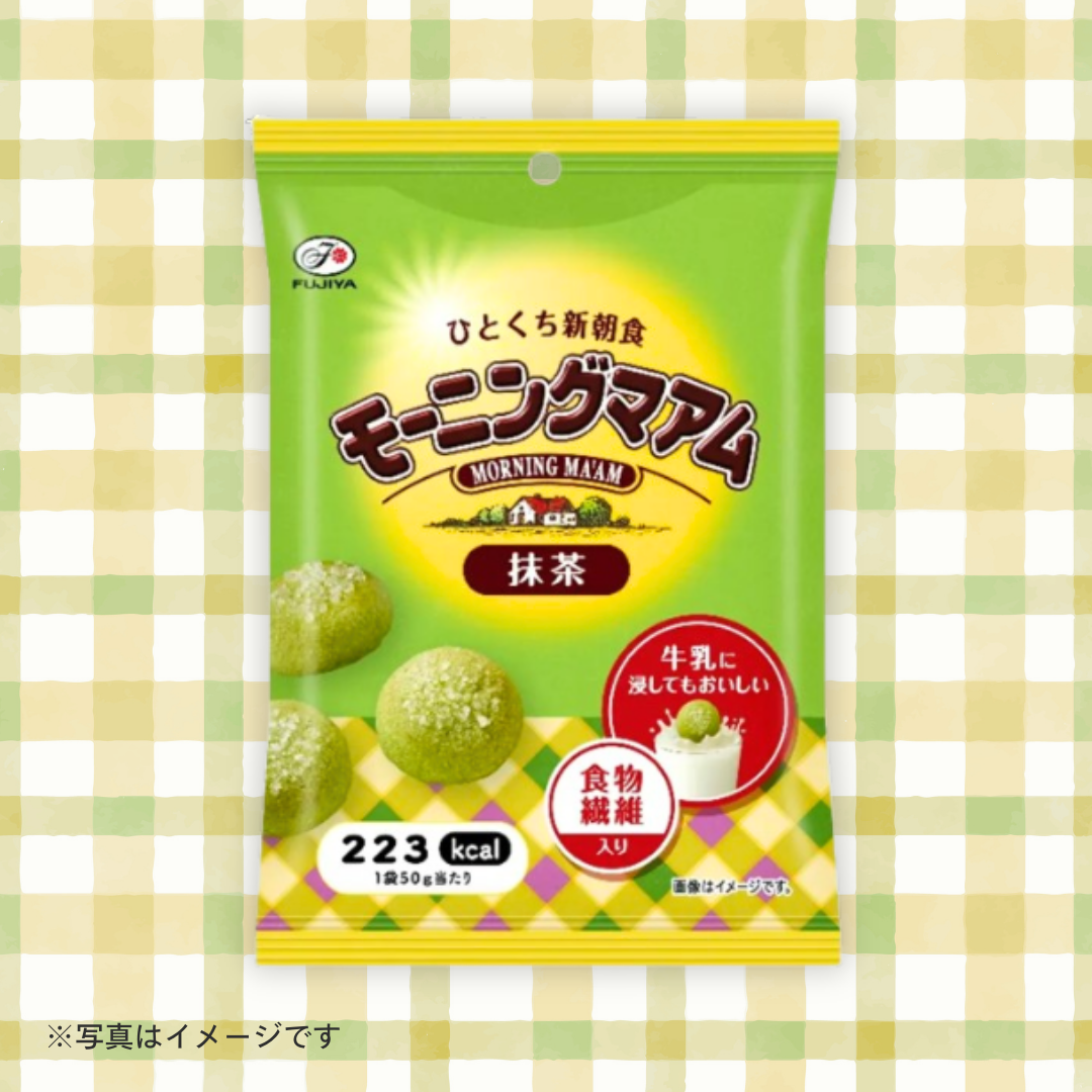 不二家 モーニングマアム 抹茶 50g［4個セットで注文可能］