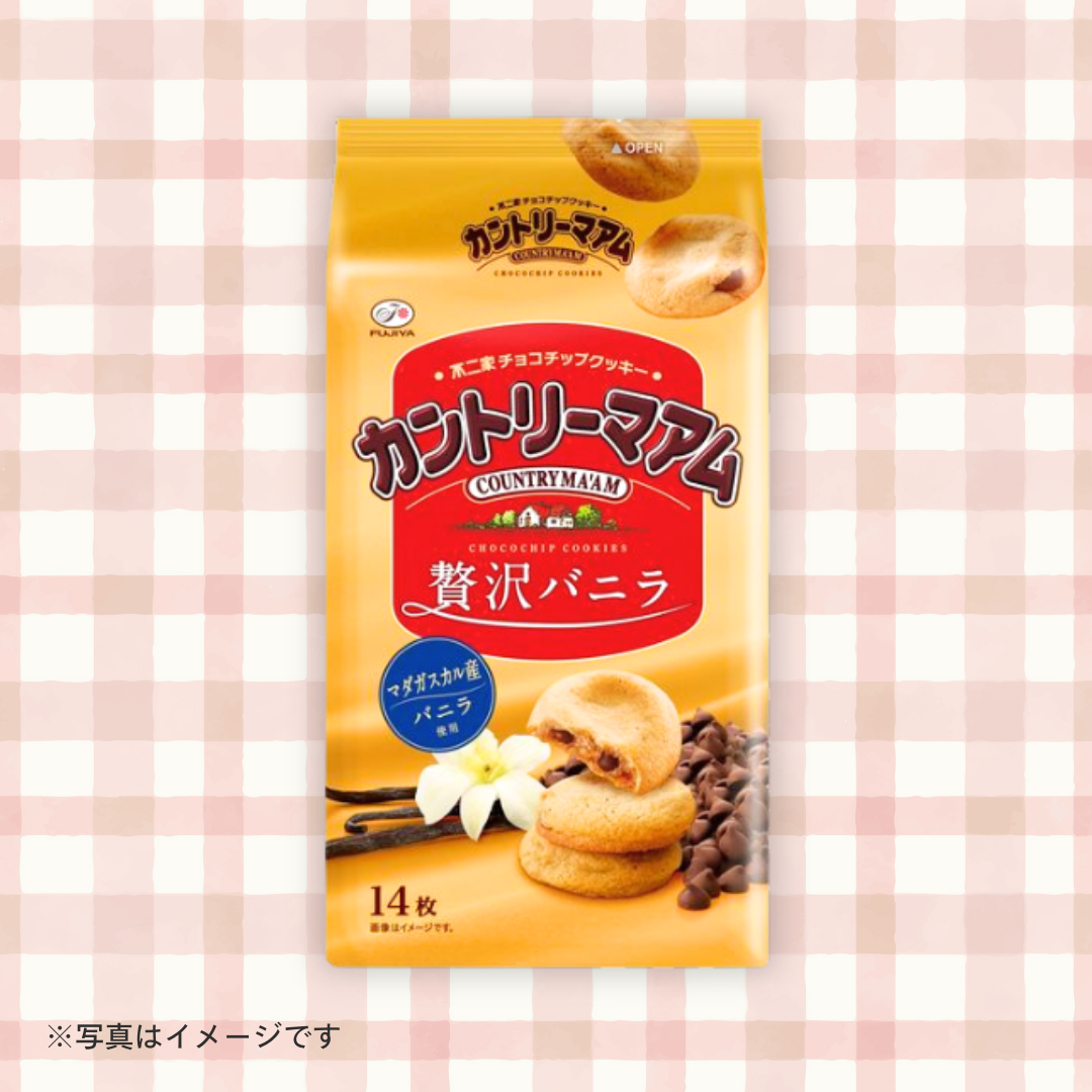不二家 カントリーマアム贅沢バニラ（14枚入）［2個セットで注文可能］