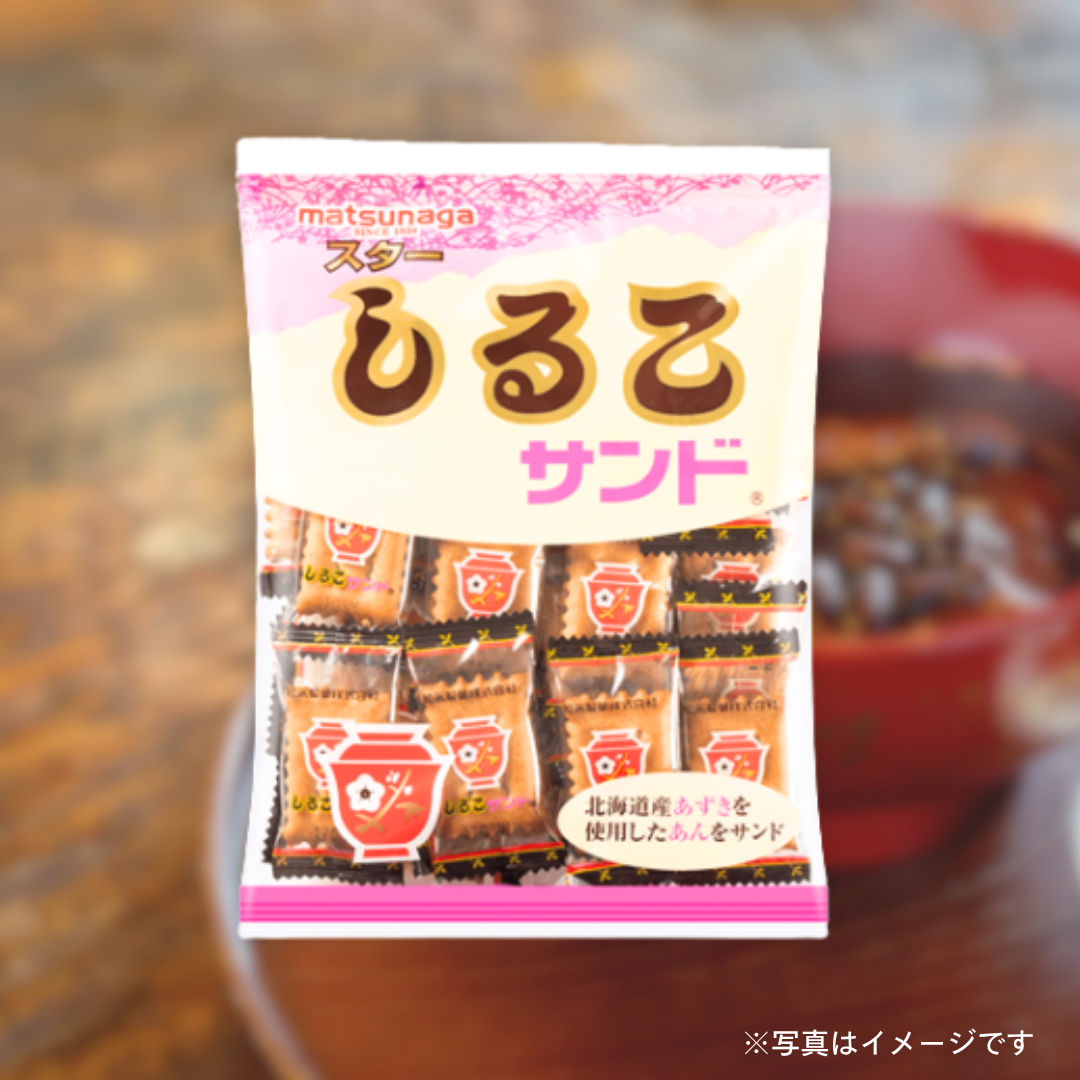 松永製菓　スターしるこサンド 160g