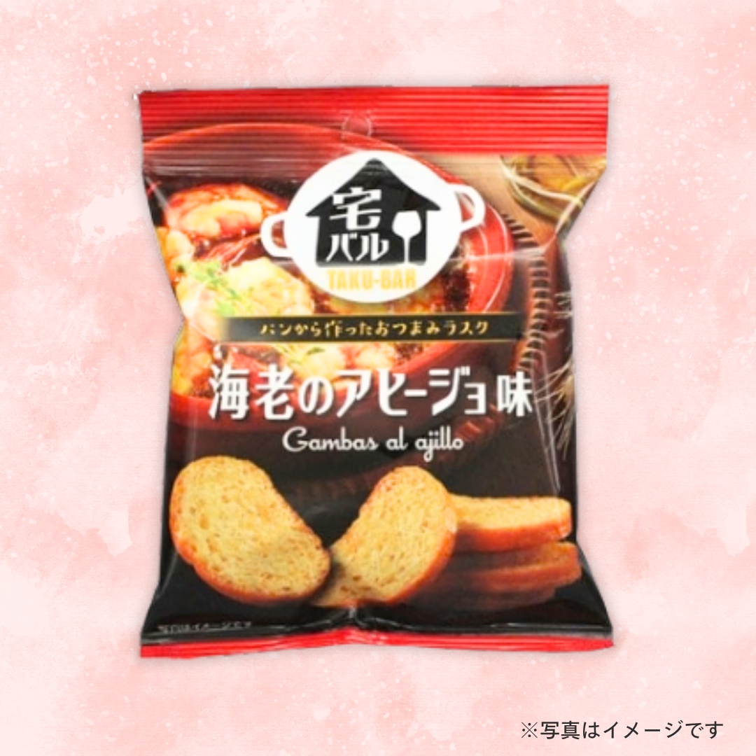 おやつカンパニー　宅バル海老のアヒージョ味　(28g)