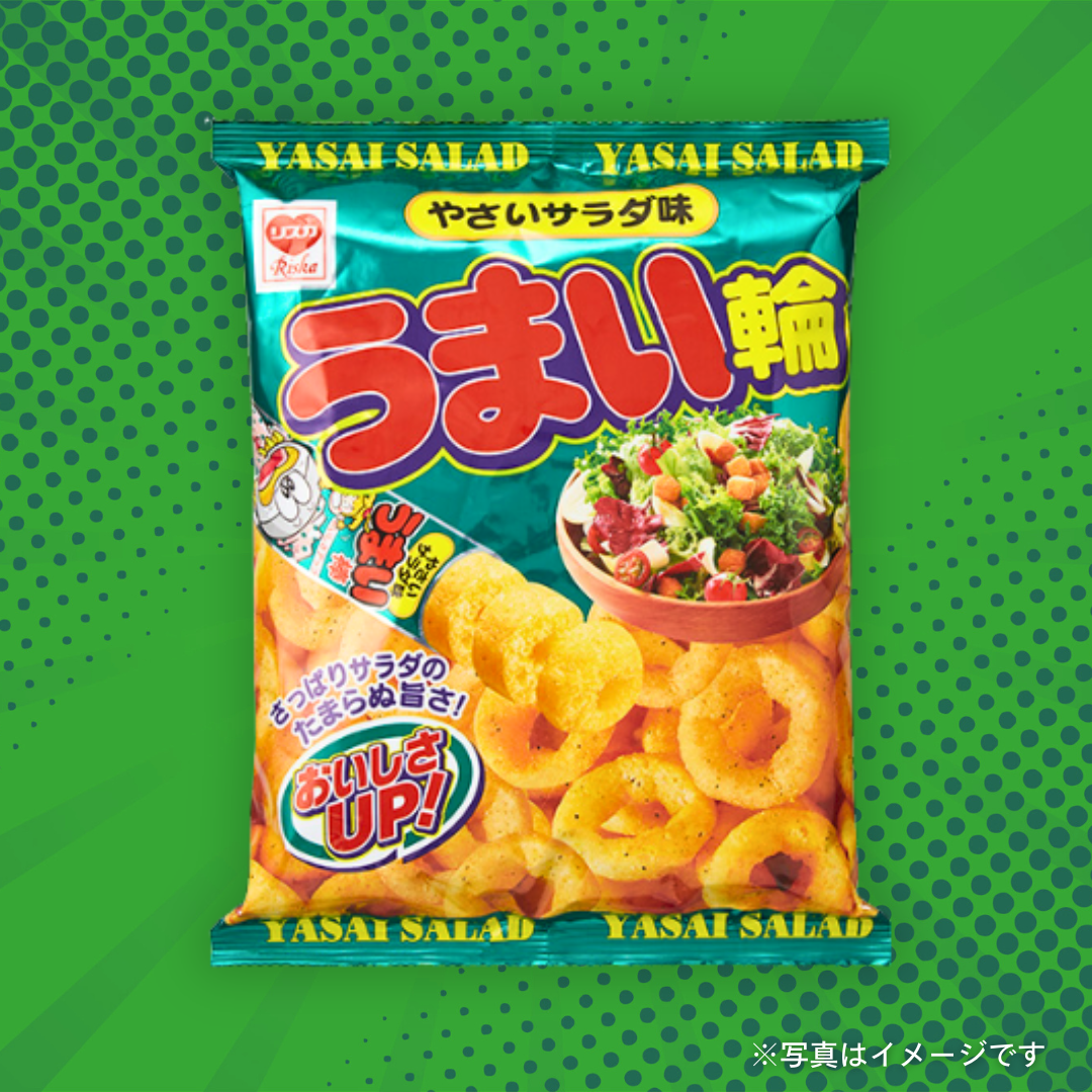 リスカ　うまい輪 やさいサラダ味 75g