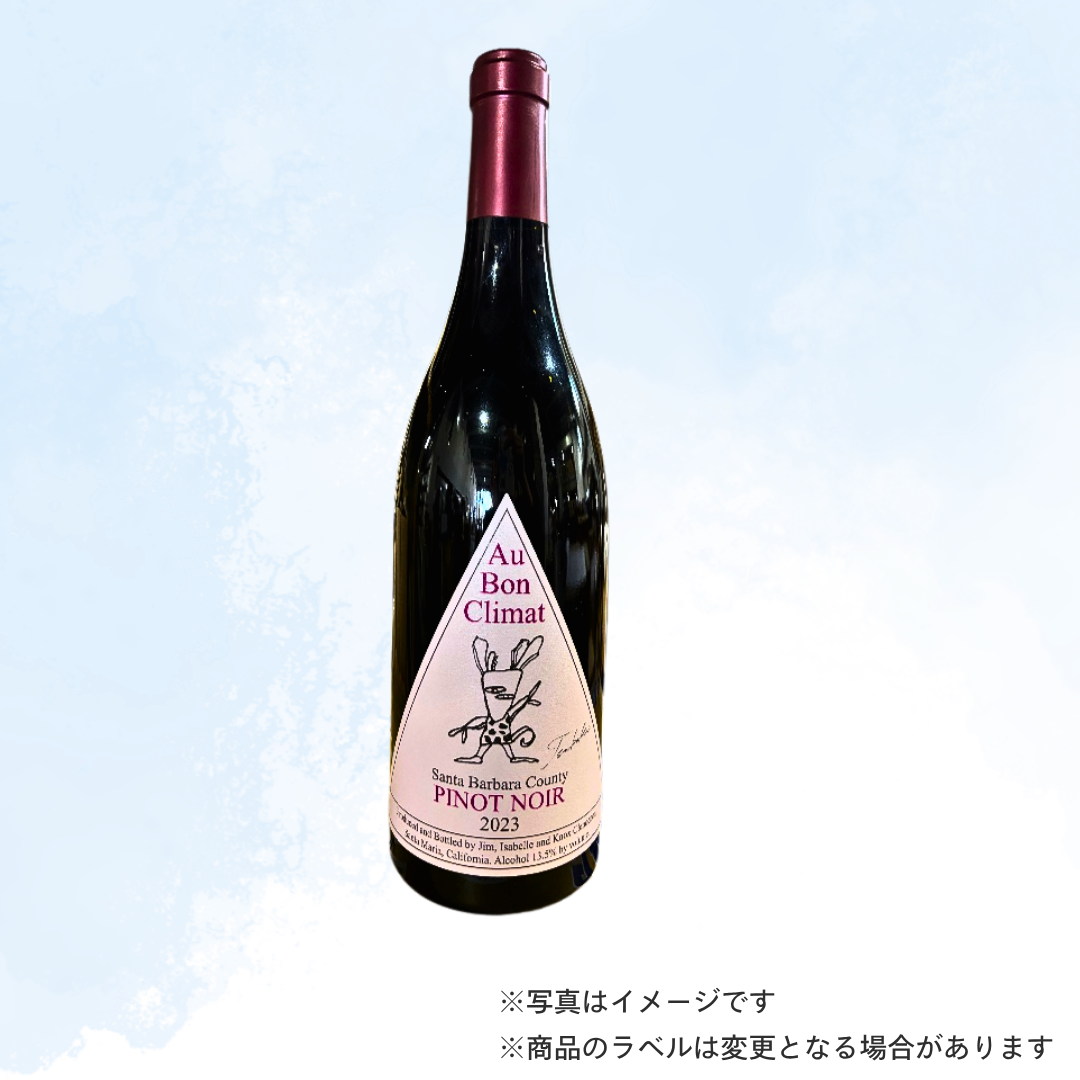（赤ワイン）オー・ボン・クリマ　ピノ ノワール ツバキ ラベル サンタ バーバラ カウンティ 750ml