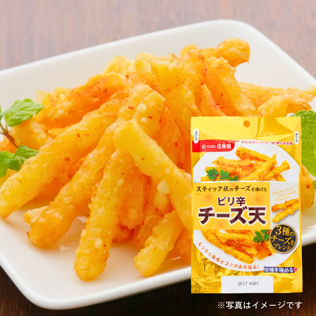 伍魚福　ピリ辛チーズ天 34g