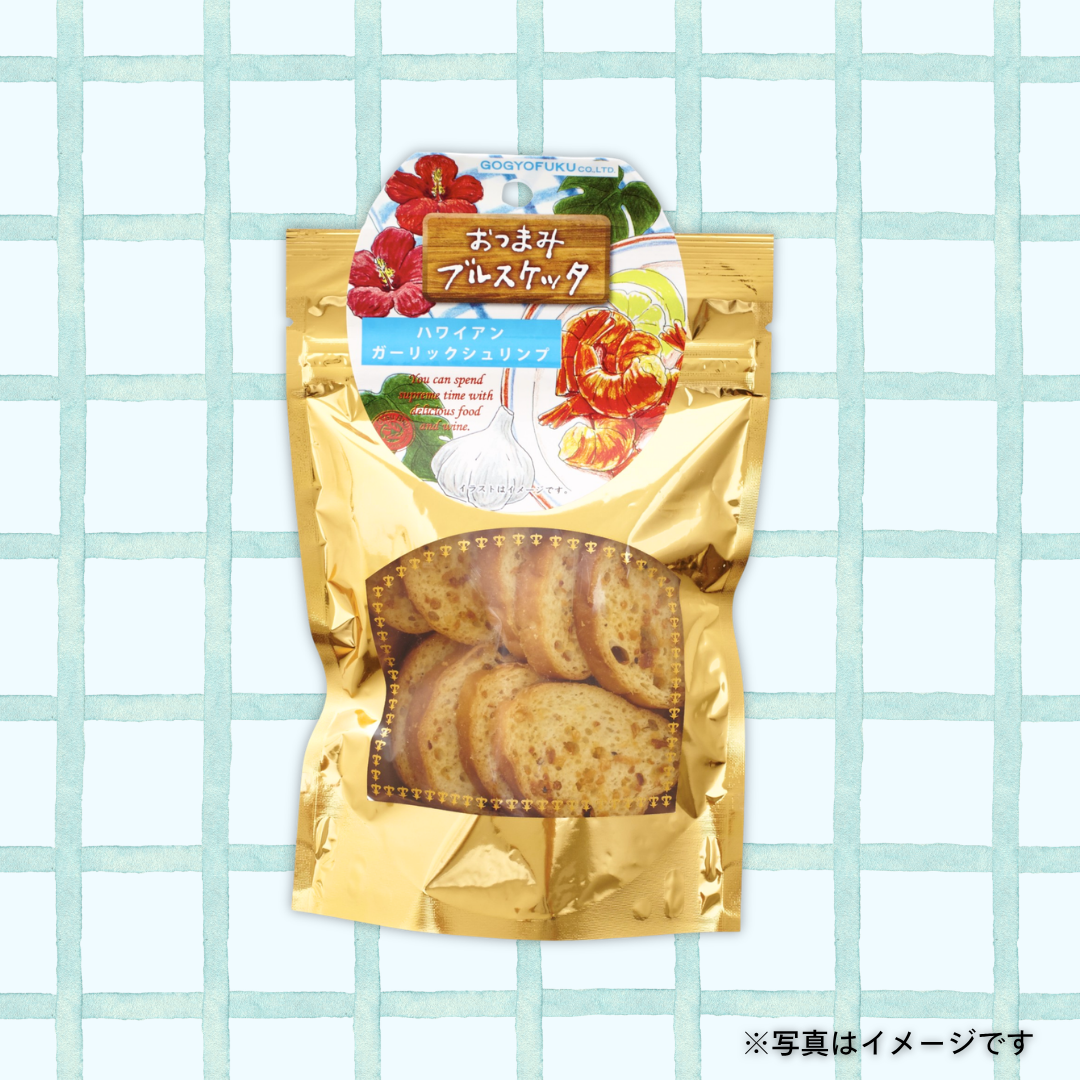 伍魚福　おつまみブルスケッタ ガーリックシュリンプ 27ｇ