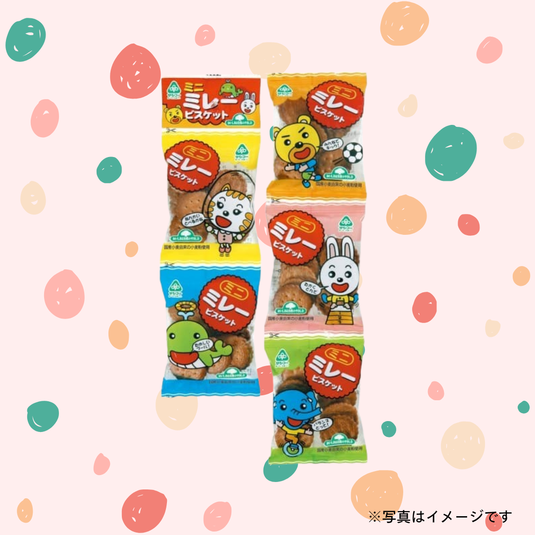 サンコー　ミニミレービスケット（23g×5連）