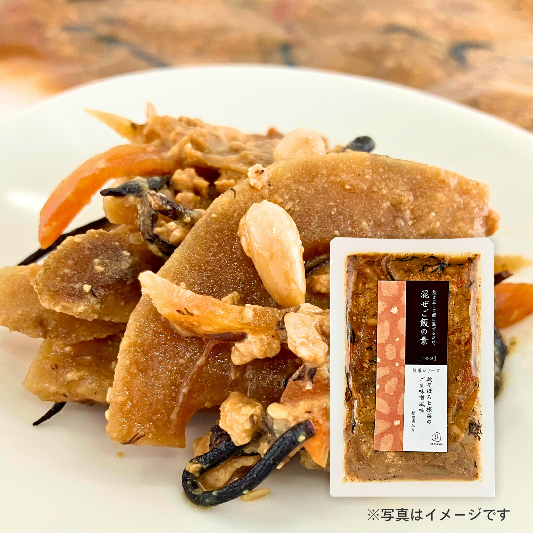 養命酒製造　混ぜごはんの素　鶏そぼろと根菜のごま味噌風味 110g