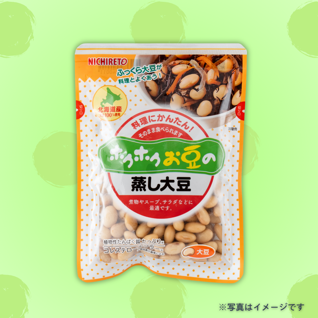 ニチレト　蒸し大豆 100g