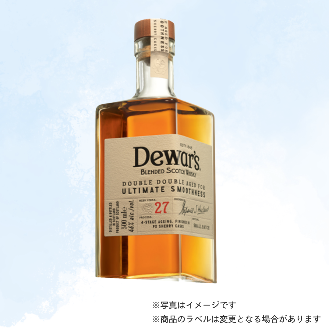 （ウイスキー）デュワーズ　ダブルダブル ２７年 500ml