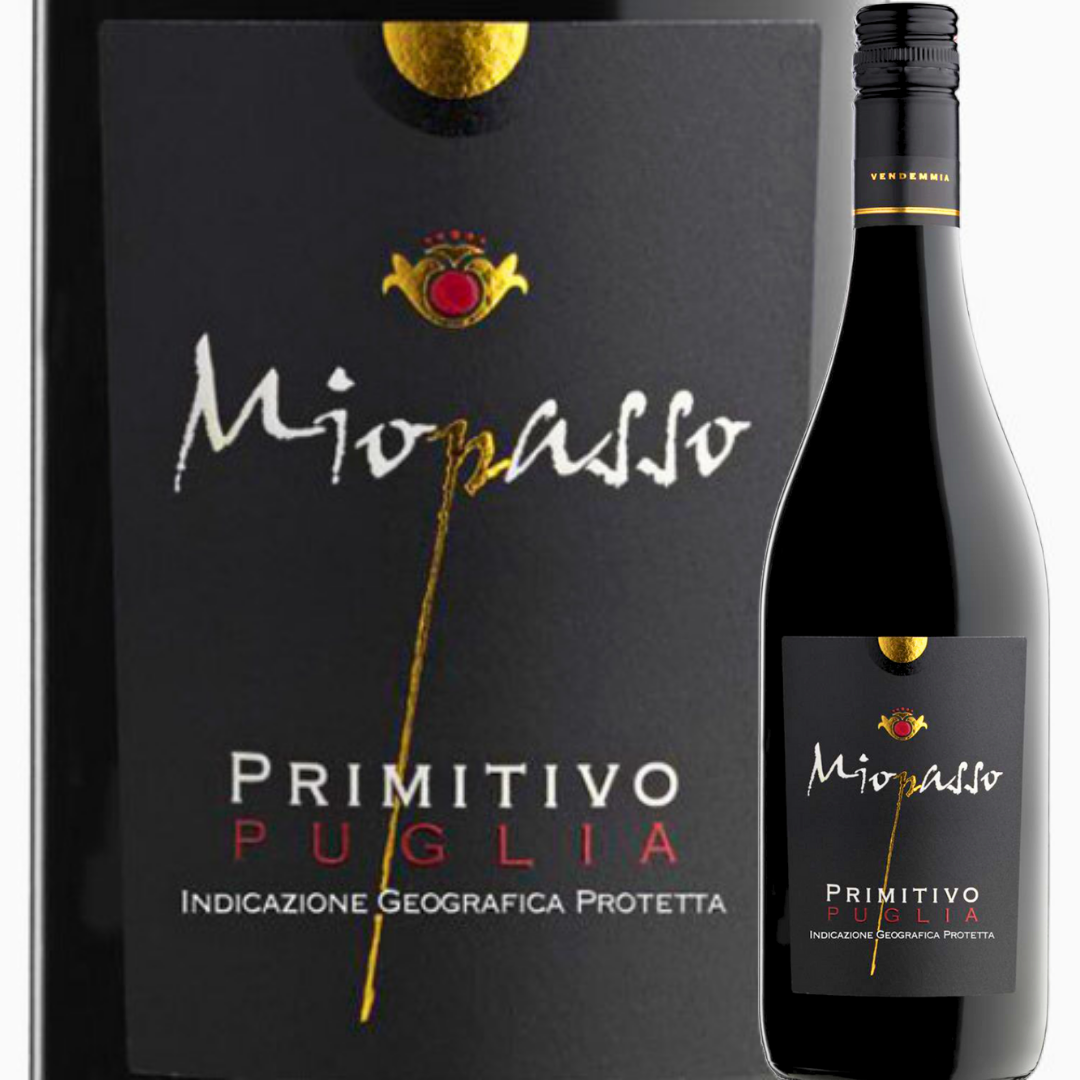 （赤ワイン）ミオパッソ・プリミティーヴォ　ワインピープル　2023年　イタリア・プーリア　赤　フルボディ　750ml
