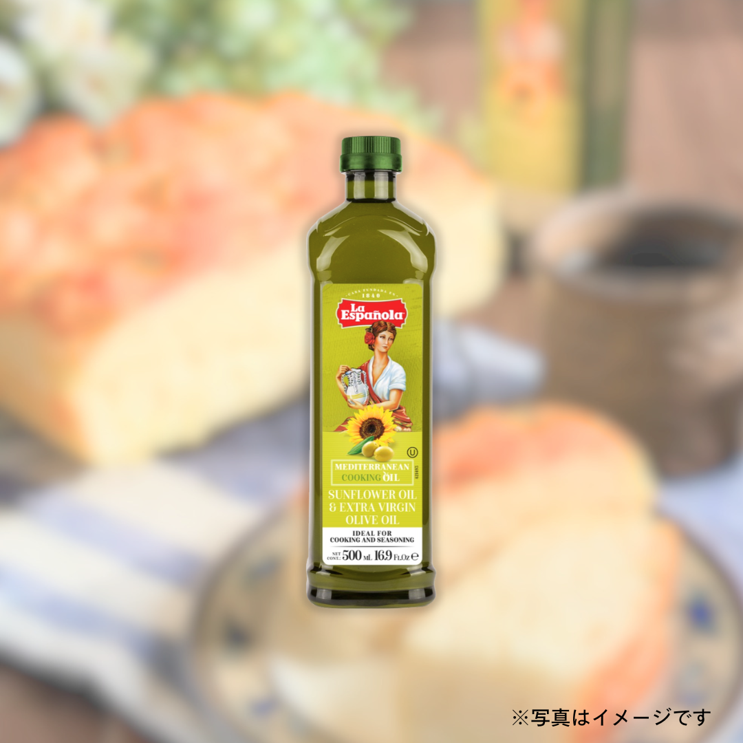 ラエスパニョーラ　ひまわり油＆オリーブオイル（PET）500ml