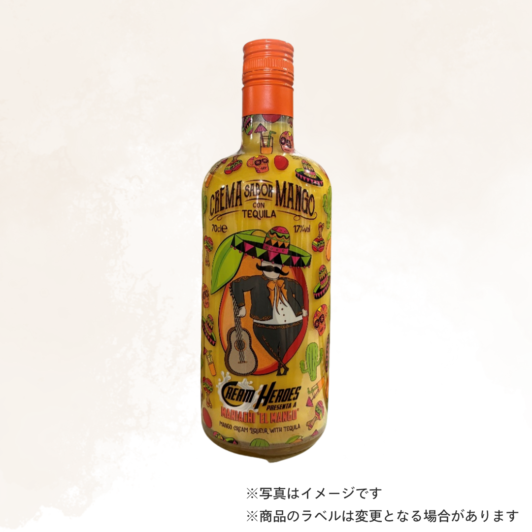 （リキュール）クリームヒーローズ マンゴー 700ml