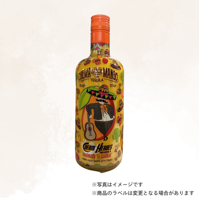 （リキュール）クリームヒーローズ マンゴー 700ml