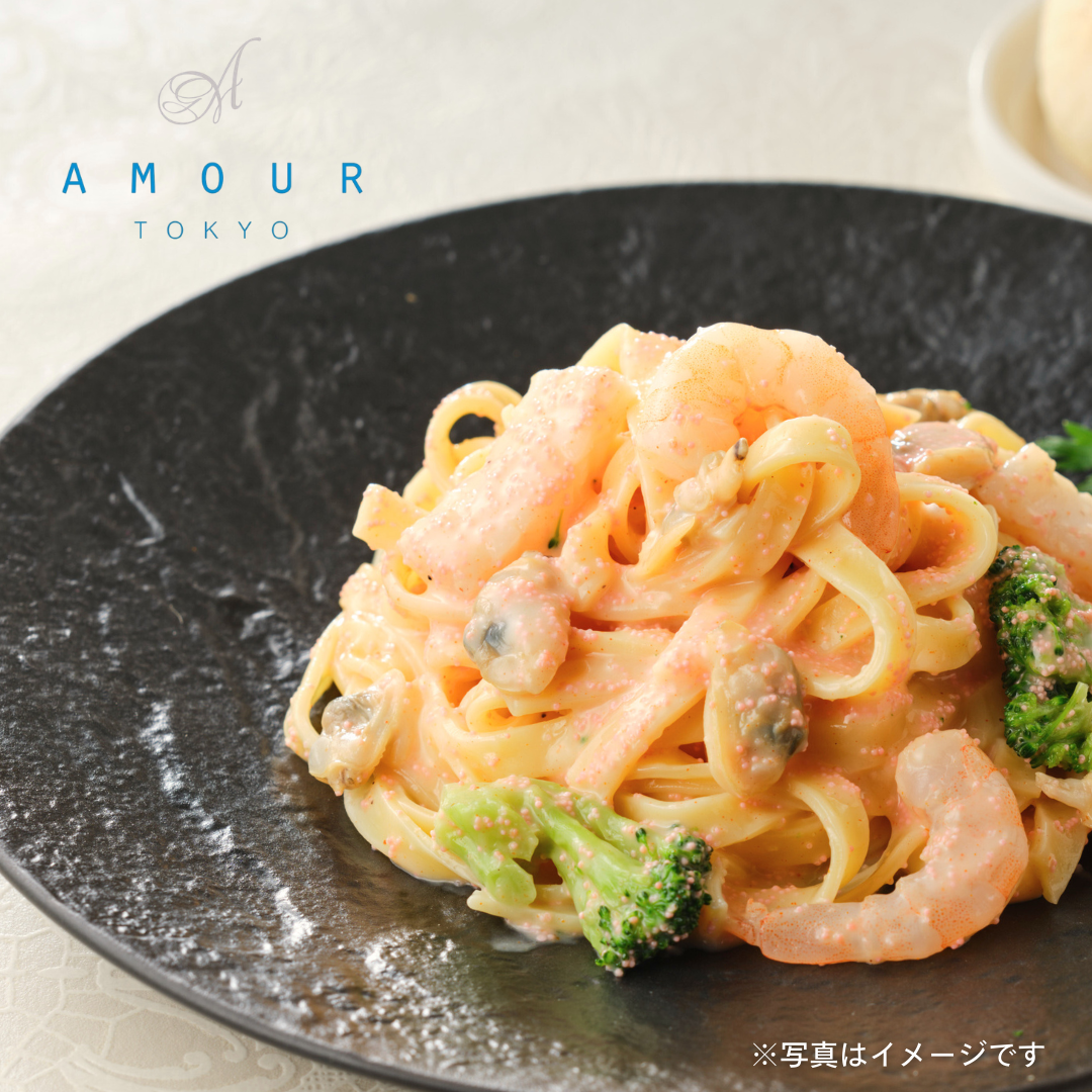 アムール 後藤シェフ監修　辛子明太子のクリームソース（12食セット）