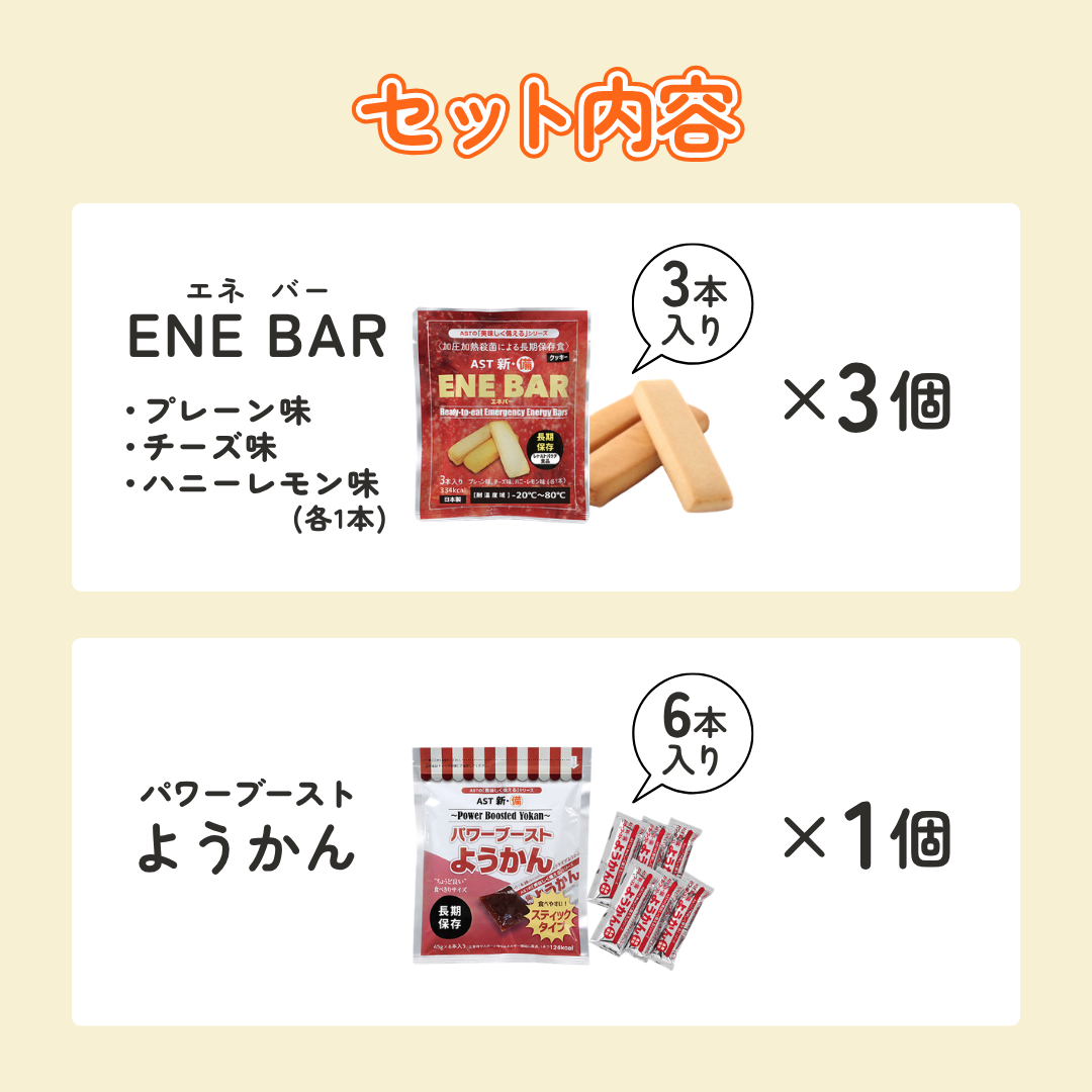 エネバー＆ようかんセット