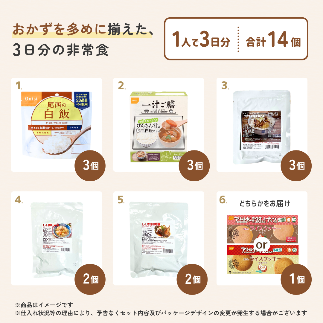 保存食おかず多めセット【限定商品】